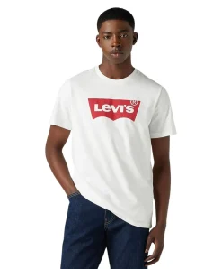 Levi's T-Shirt Housemark in Weiß mit Logo-Print