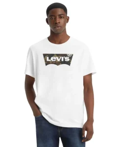 Levi's T-Shirt Housemark in Weiß mit Logo