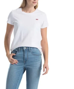 Levi's T-Shirt in Weiß mit kleinem Logo-Print