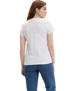 Levi's T-Shirt in Weiß mit kleinem Logo-Print
