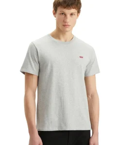 Levi's T-Shirt Original Hausmark in Hellgrau