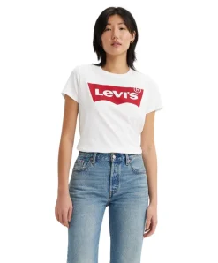 Levi's T-Shirt Tee in weiß mit legendären Batwing