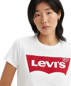 Levi's T-Shirt Tee in weiß mit legendären Batwing