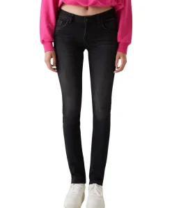 LTB Aspen Y Jeans Slim Fit verwaschenem Schwarz