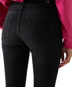 LTB Aspen Y Jeans Slim Fit verwaschenem Schwarz