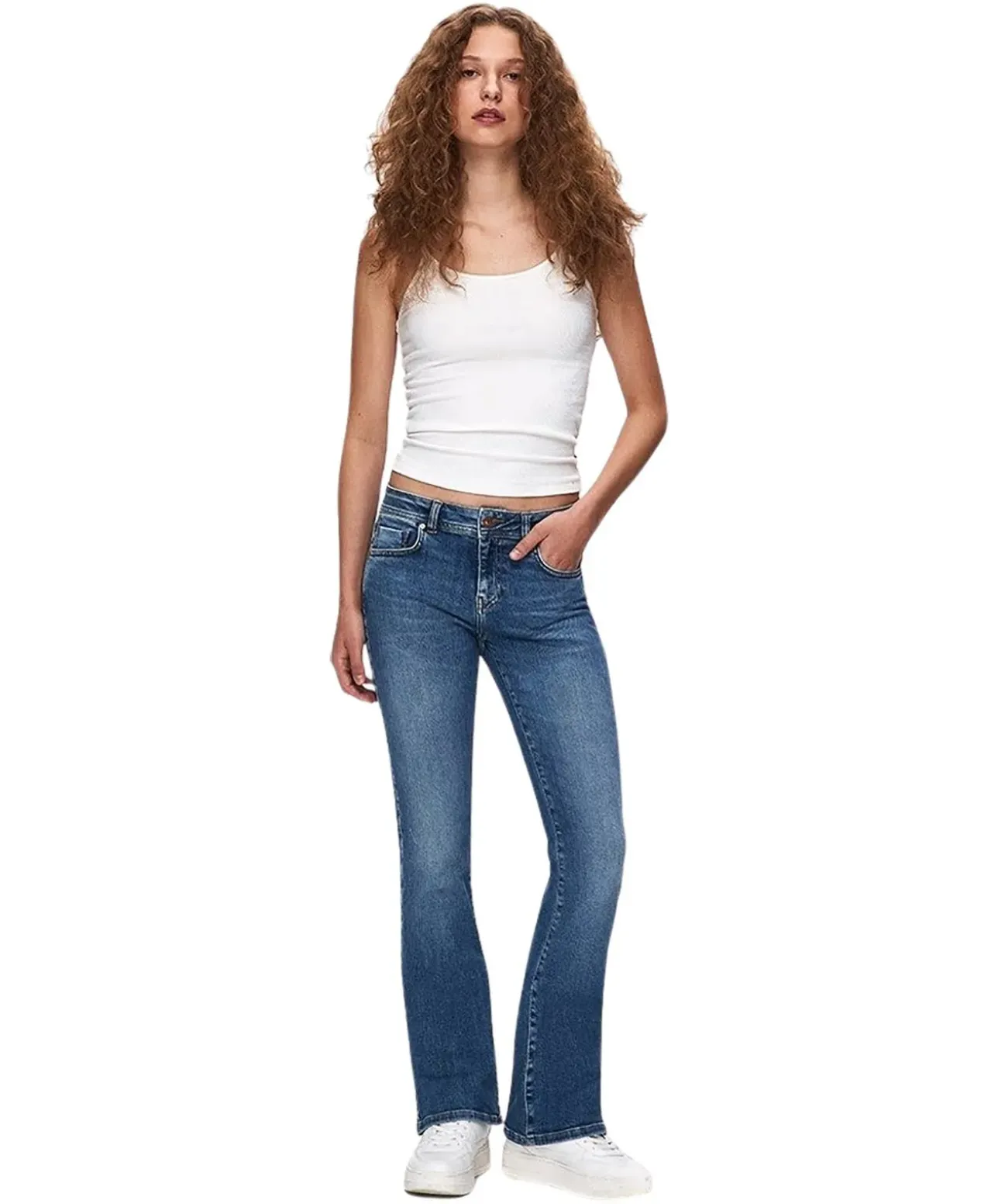 LTB Bootcut Jeans Juliana mit niedrigem Bund