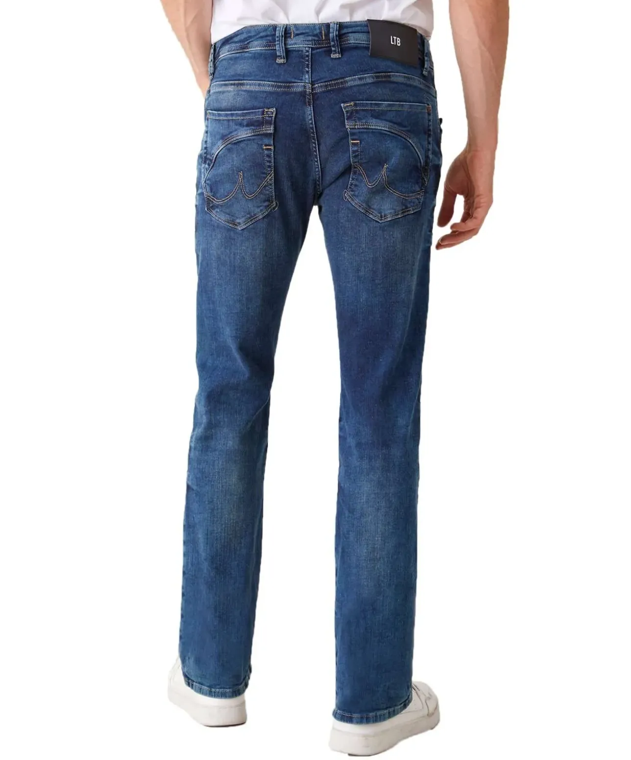 LTB Bootcut Jeans Roden in Blue Lapis Waschung