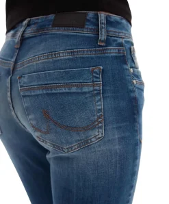 LTB Bootcut Jeans Vilma in mittelblauer Waschung