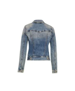 LTB Damen kurz Jeansjacke Dean X in blauem Denim