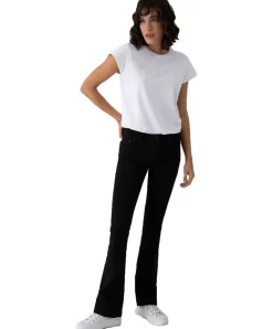LTB Fallon Flared Jeans in Schwarz