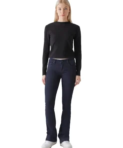 LTB Fallon Flared Jeans in dunkler Rinswash