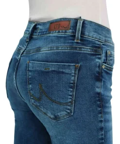 LTB Fallon Jeans in Mittelblau mit mittelhohem Bund