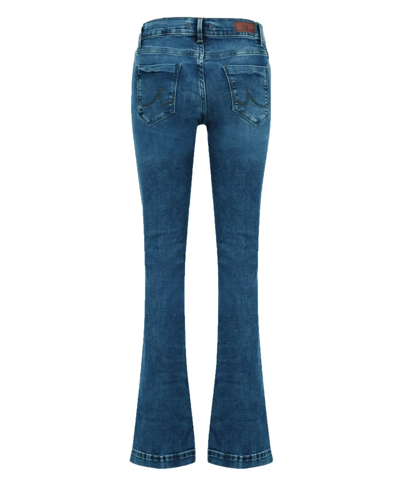 LTB Fallon Jeans in Mittelblau mit mittelhohem Bund