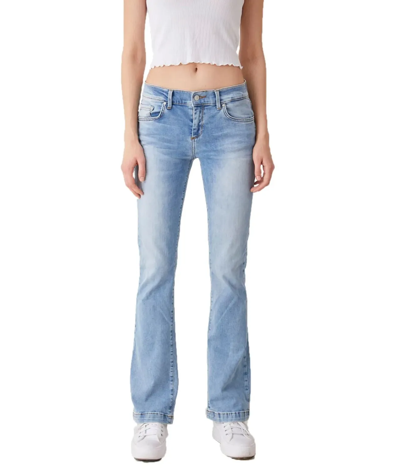 LTB Flared Jeans Fallon in heller Ennio Waschung