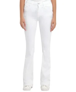 LTB Flared Jeans Novi in Weiß mit hohem Bund