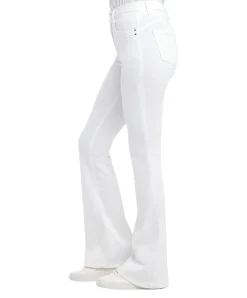 LTB Flared Jeans Novi in Weiß mit hohem Bund