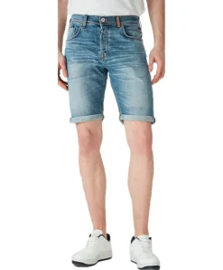 LTB Herren Jeansshorts Corvin in blauer Aiden Färbung