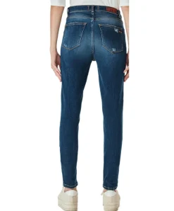LTB Jeans Skinny Fit Amy in blauem Destroyed Look