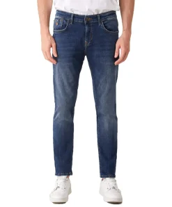 LTB Jeans Slim Fit Joshua mit Low Rise in dunklem Hercules