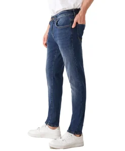 LTB Jeans Slim Fit Joshua mit Low Rise in dunklem Hercules