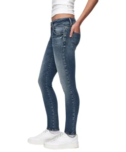 LTB Molly Jeans Slim Fit in Mittelblau