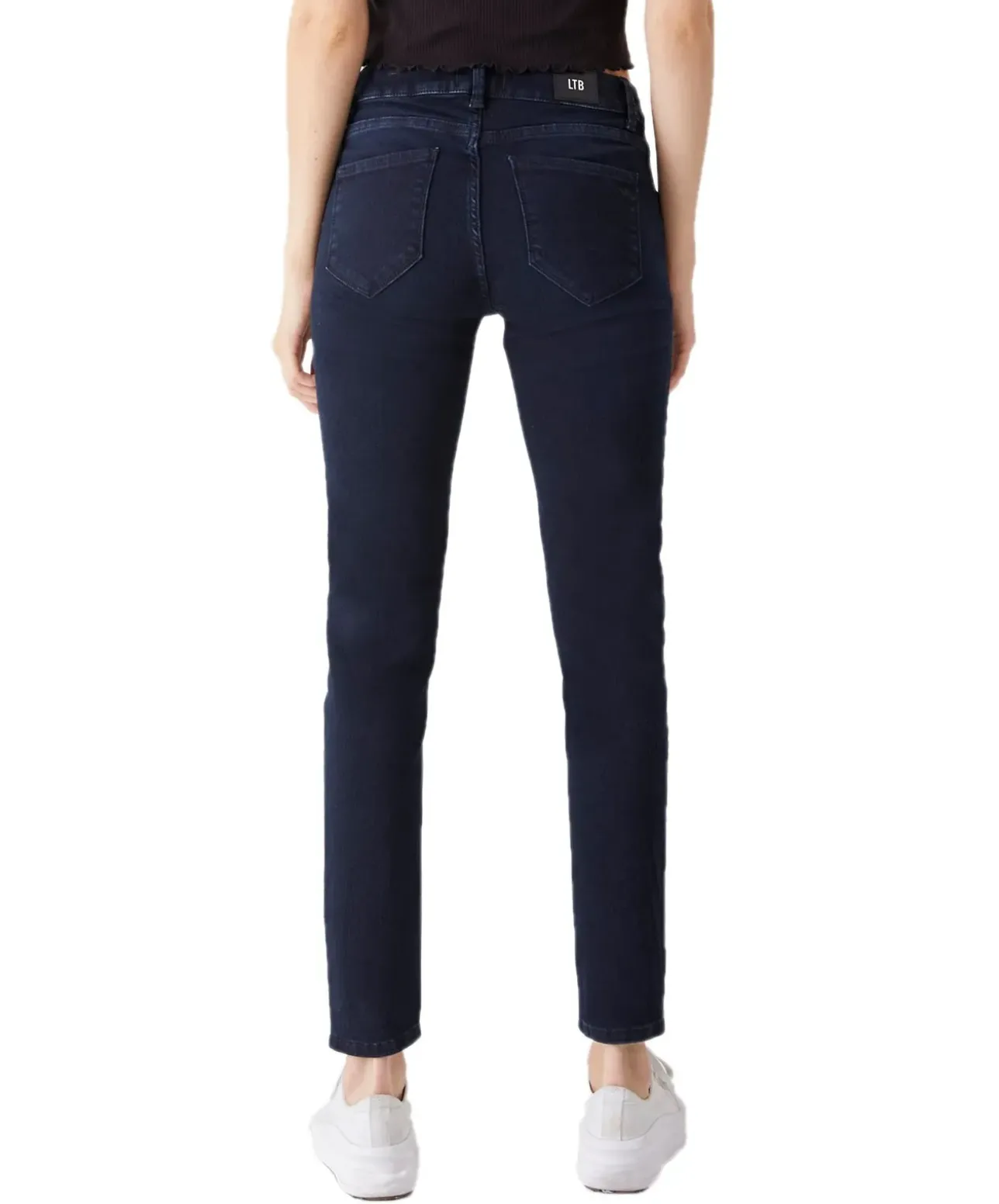 LTB Nicole - Röhrenjeans in dunklem Used Look