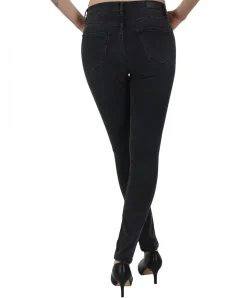 LTB Skinny Jeans Amy mit High Waist in schwarzem Erna