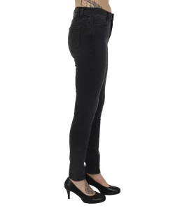 LTB Skinny Jeans Amy mit High Waist in schwarzem Erna