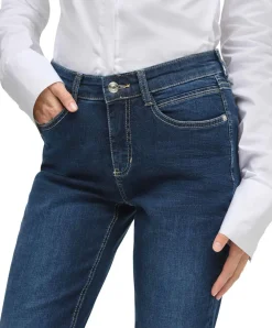 Mac Angela Jeans Slim Fit in New Basic Denim