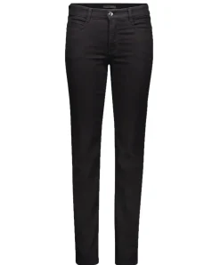 Mac Angela Jeans Slim Fit in schwarzem Black-Black