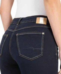 Mac Angela Jeans Slim Fit in Dark Rinsewash