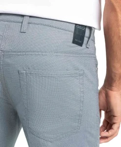 MAC Arne Hose mit Modern Fit im edlen Pepita-Look