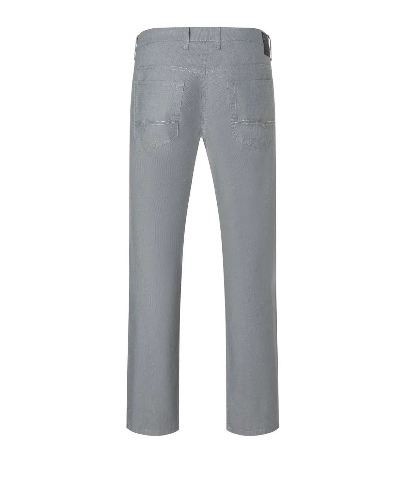 MAC Arne Hose Modern Fit in steingrauer Melange-Qualität