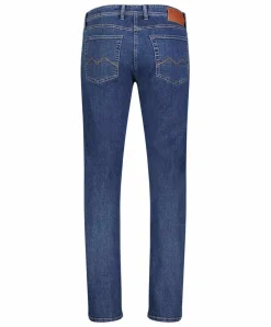 Mac Arne in Stone Washed Jeans mit geradem Bein