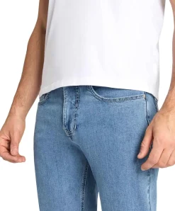 MAC Arne Jeans in Indigo Bleach mit schmalem Schnitt