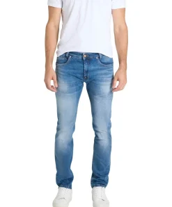 MAC Arne Pipe Jeans in History Blue mit Stretchkomfort