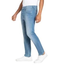 Mac Arne Pipe Jeans Modern Fit in Hellblauer Optik