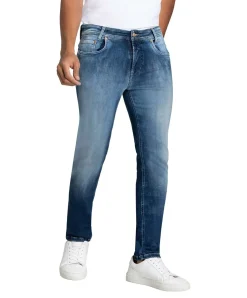 Mac Arne Pipe Jeans Modern Fit in authentischen Mittelblau