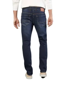 Mac Arne Pipe Stretch-Jeans in dark blue Waschung