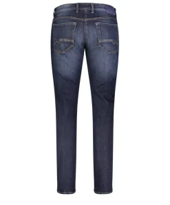 Mac Arne Pipe Stretch-Jeans in dark blue Waschung