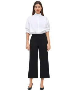 Mac Chiara Cropped in Schwarz mit verkürzter Länge