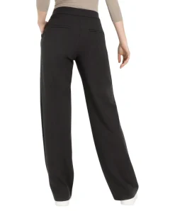 MAC Chiara Smart Hose in schwarzer Woll-Optik