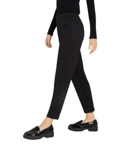 MAC Chino Flex mit elastischem Bund in Schwarz