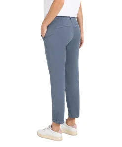 MAC Chino Turn Up Hose Slim Fit in Grisaille