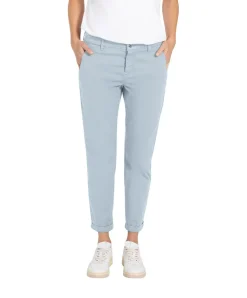 MAC Chino Turn Up in Hellblau im Chino-Style