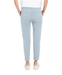 MAC Chino Turn Up in Hellblau im Chino-Style