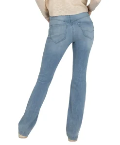 Mac Dream Boot Authentic Jeans in hellblauer Waschung