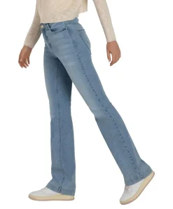 Mac Dream Boot Authentic Jeans in hellblauer Waschung