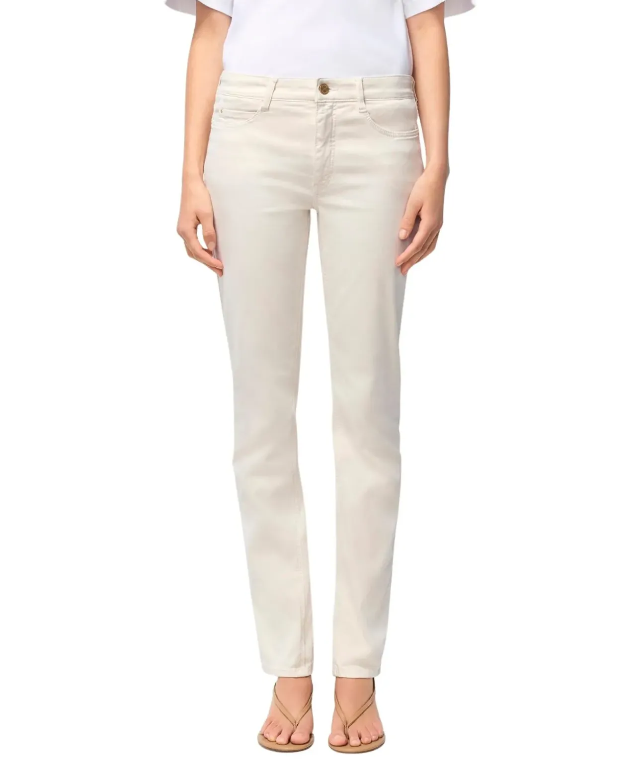 MAC Dream Jeans in Antique Weiß mit Straight Fit