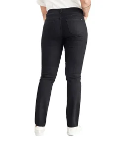 MAC Dream Jeans Straight Fit in schwarzem Black Black